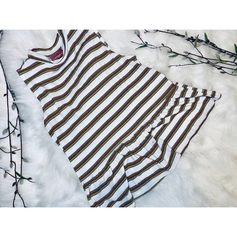 Ragdoll sleeveless babydoll top